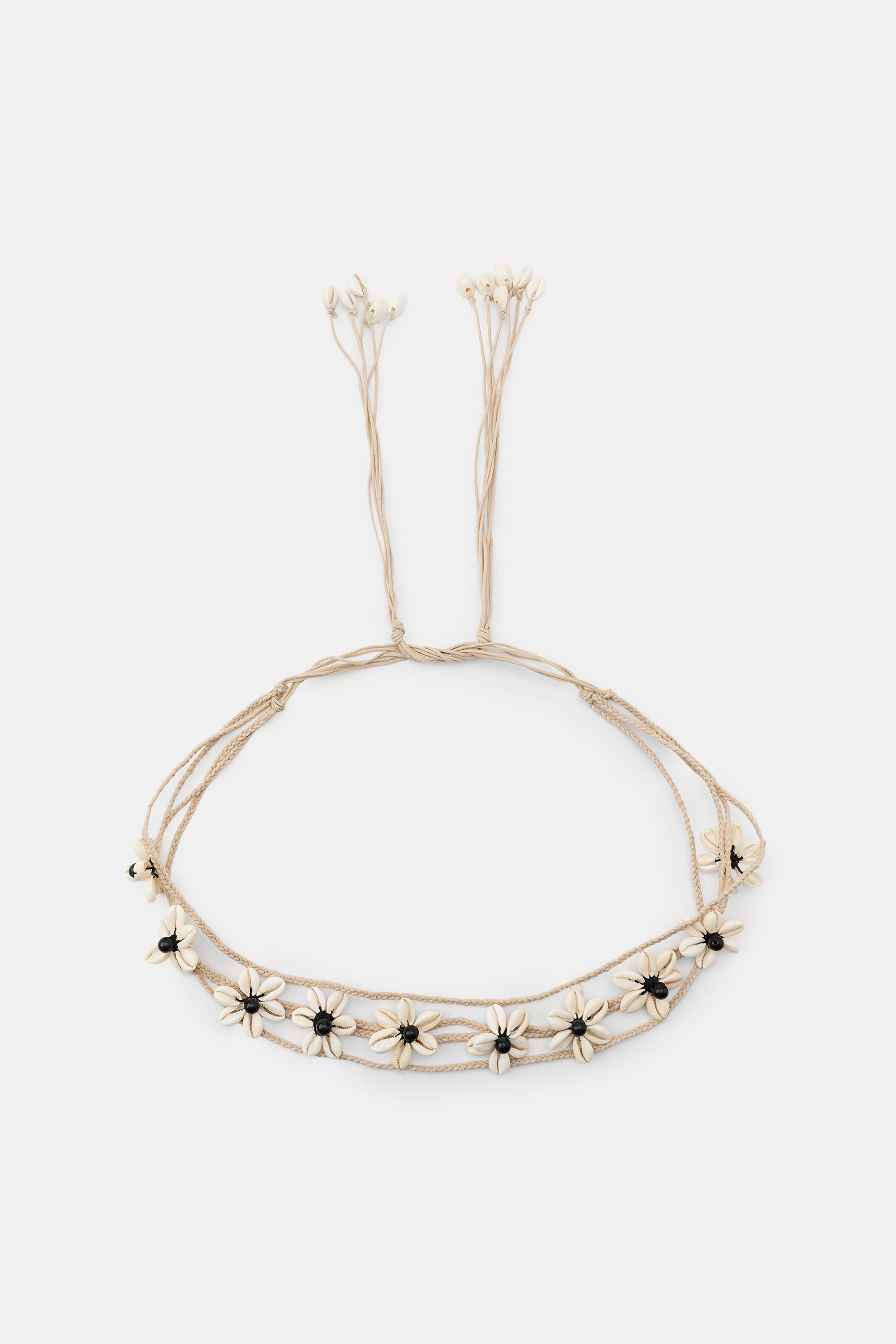 CEINTURE LACET COQUILLAGES
